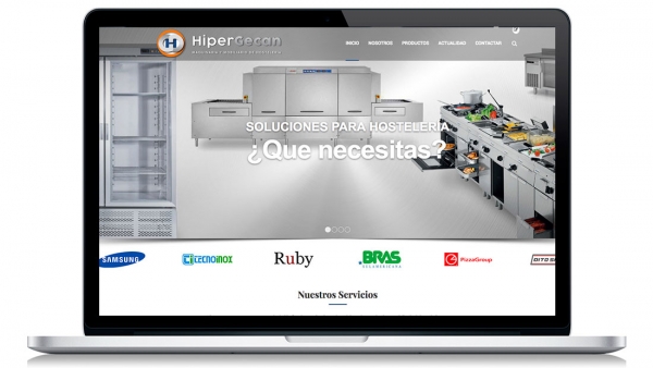 Nueva plataforma web de Hipergecan SL